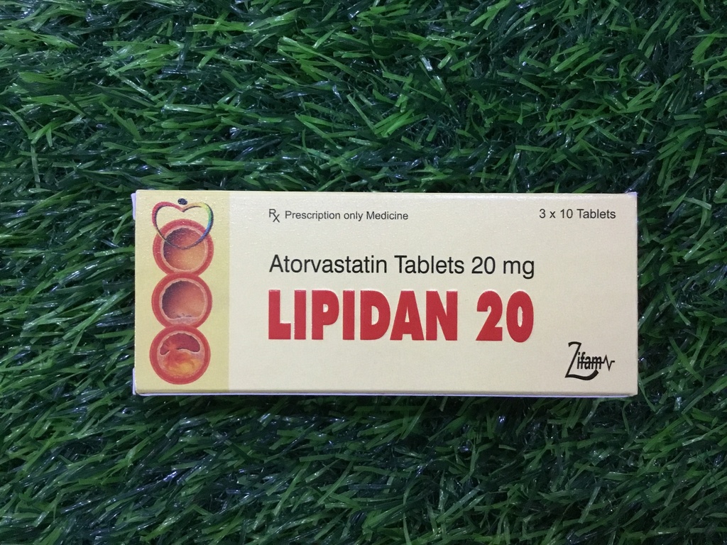 Lipidan 20mg (strip)