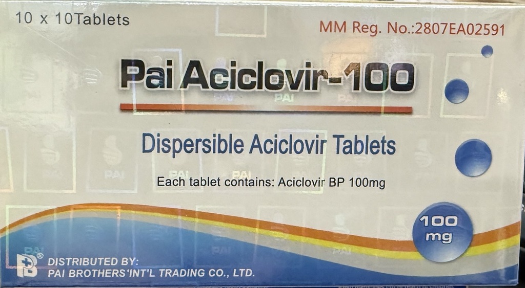 Pai-Aciclovir 100
