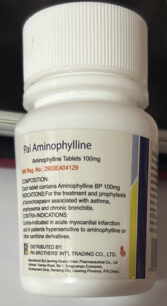Pai-Aminophylline 100