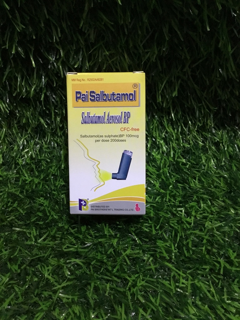 Pai-Salbutamol inhaler (Cfc free)