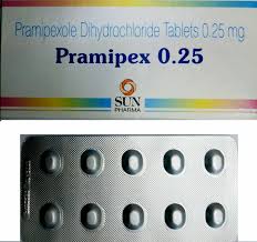 Pramiprex 0.25mg 3st