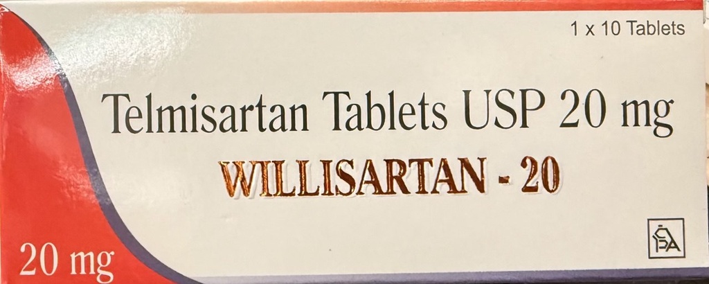 Willisartan 20 Strip