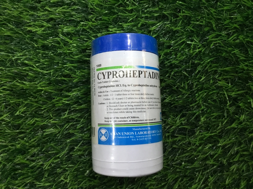 Cyproheptadine 1000 AU