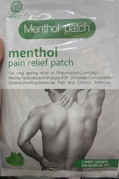 Methol Patch plaster